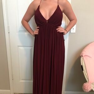 LuLus maxi dress